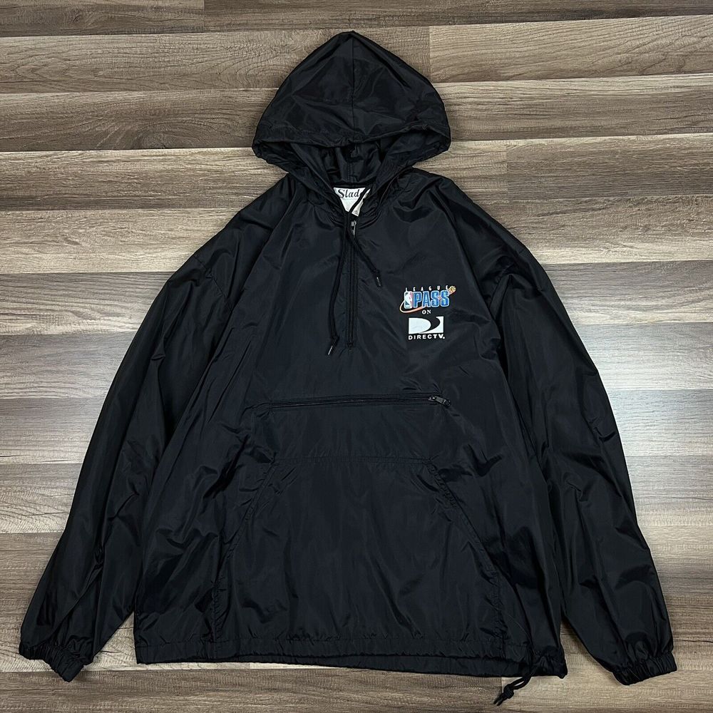 Vintage League NBA Pass On DirecTV Rain Jacket Sz XL